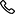 icône de téléphone