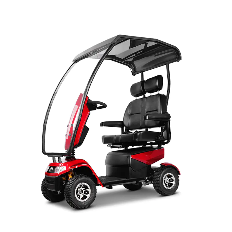 S70D plus prix d'usine 13 pouces 24V 1000W Scooter électrique pliable à quatre roues Scooter puissant avec siège