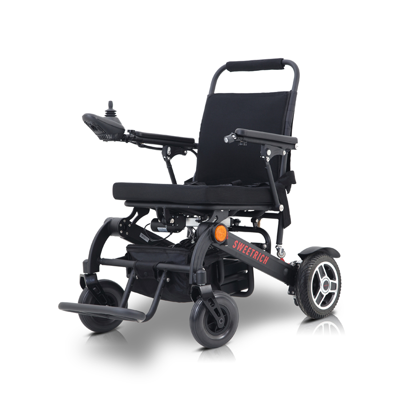ifold plus 2020 Nouveau 2020 Nouveau design Ultra Light Lithium Battery Wheelchair aluminium pliant électrique Pobine électrique fauteuil roulant