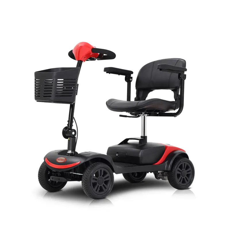 S1 Lite Rehabilitation Thérapie Supplies Roldable Lightweight Travel Electric Mobility Handicapped Scooter